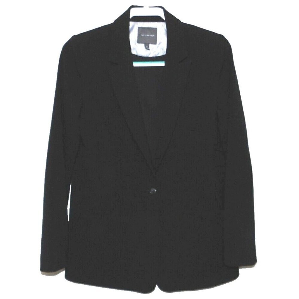 THE LIMITED women's black fitted suit coat jacket fully lined, size 0